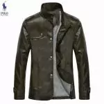 veste polo hommes nouveau pas cher style tirette mode brun rty